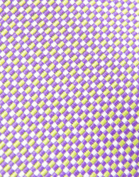 Patrick Hellmann Collection Silver Multicolor Tie 100% Silk thumbnail 1